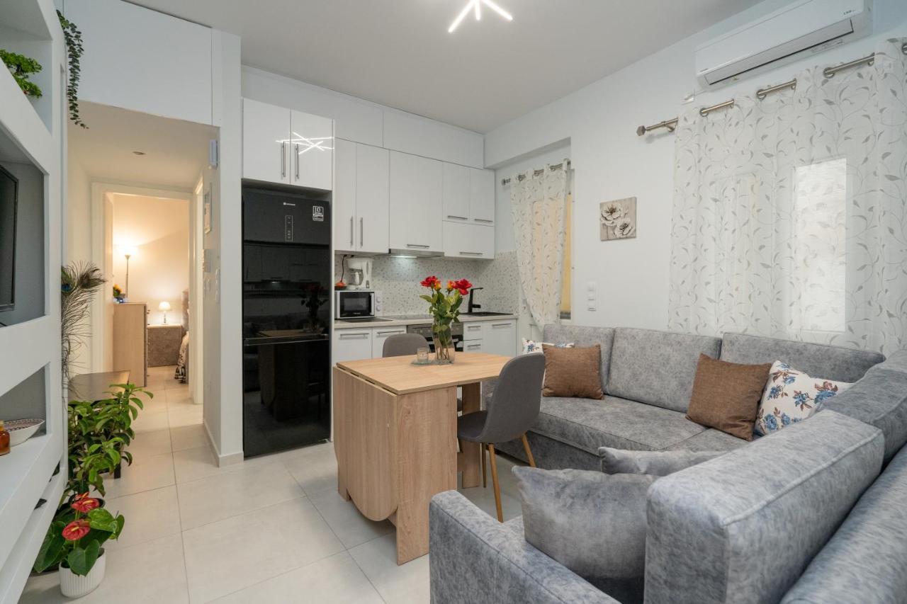 Comfy Apt Next To Metro Athene Buitenkant foto