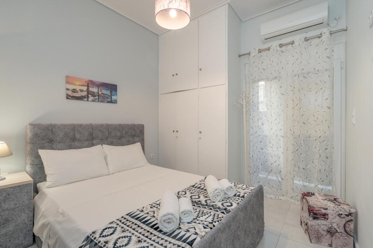 Comfy Apt Next To Metro Athene Buitenkant foto
